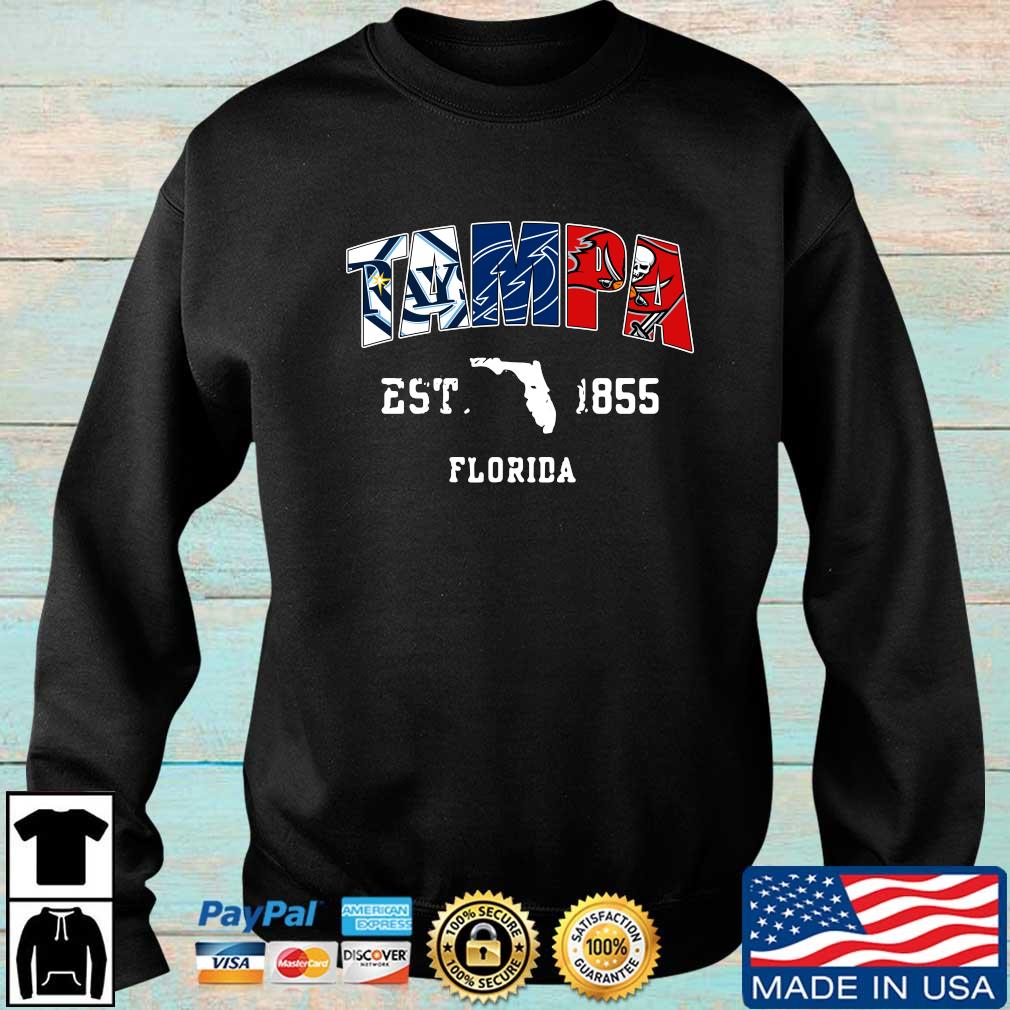 Tampa bay buccaneers tampa bay lightning tampa bay rays Shirt, hoodie,  sweater, long sleeve and tank top