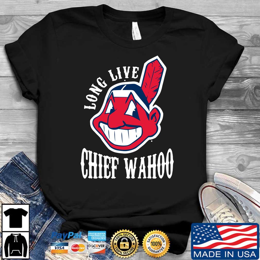 Cleveland Indians Long Live The Chief Wahoo T Shirt