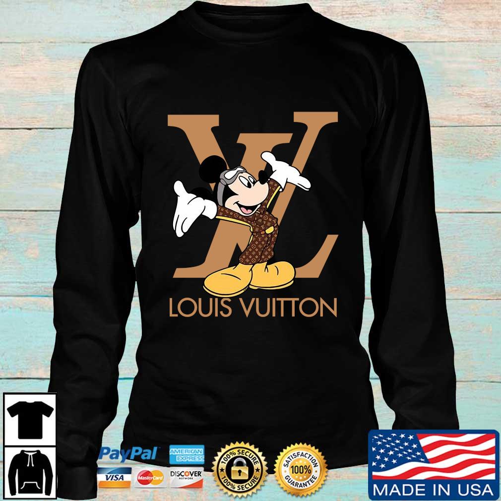 Mickey Mouse Louis Vuitton Shirt hoodie, sweatshirt, longsleeve tee  Louis  vuitton shirt, Nightmare before christmas shirts, Minnie shirt