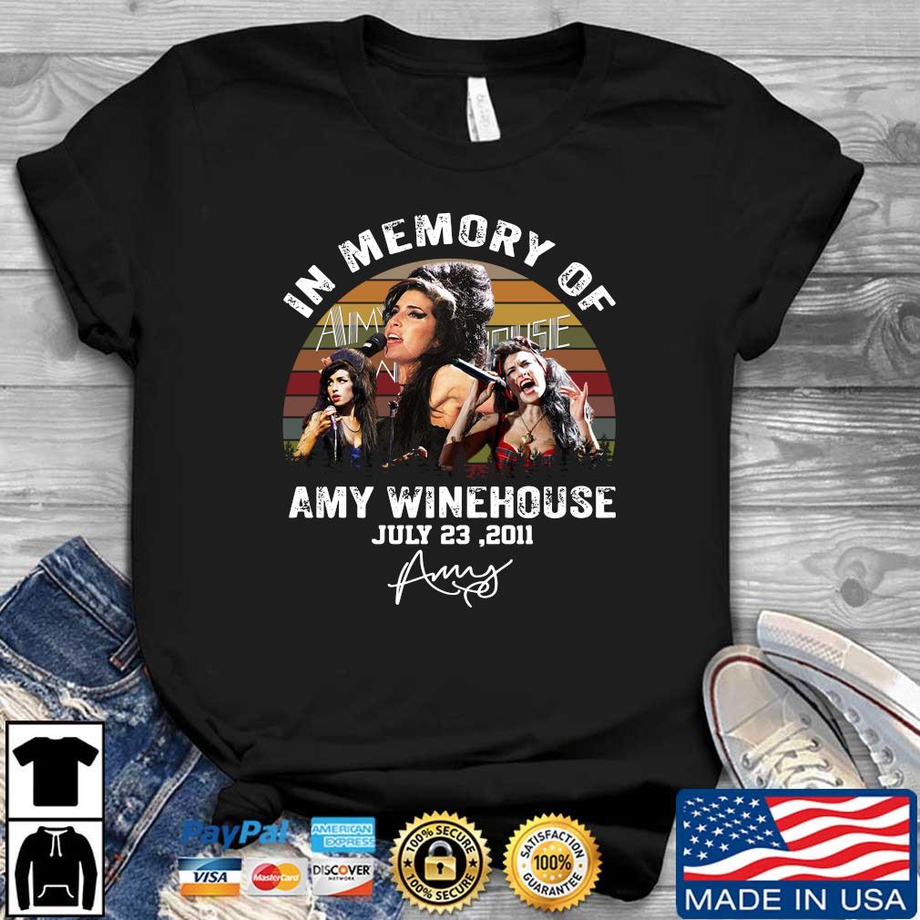 In memory of Amy Winehouse july 23 2011 vintage signature ...