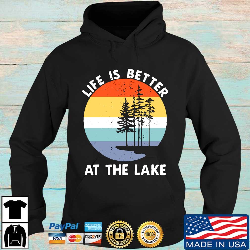Life is better at the lake LS T-Shirt Hoodie