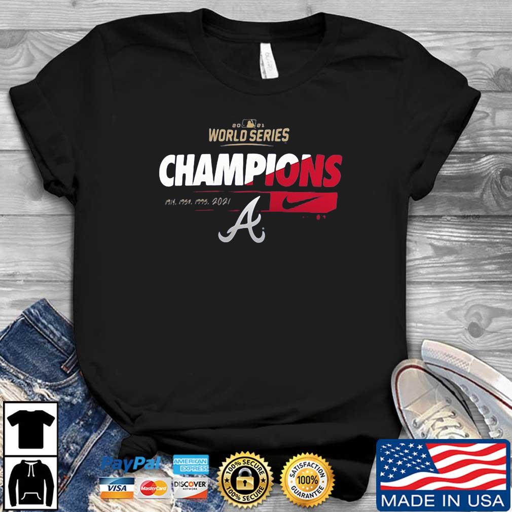 Atlanta Braves World Series Champions 1914 1057 1995 2021 Shirt
