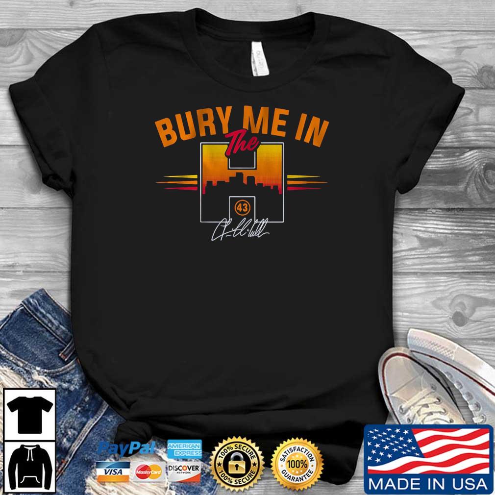Lance Mccullers Jr. Bury Me In The H shirt, hoodie, sweater, long