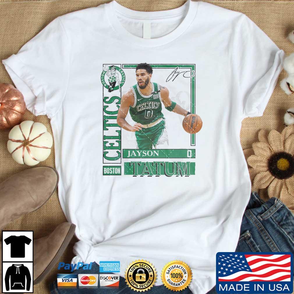 Official jayson Tatum Black Boston Celtics Charge Signature T-Shirt,  hoodie, sweater, long sleeve and tank top